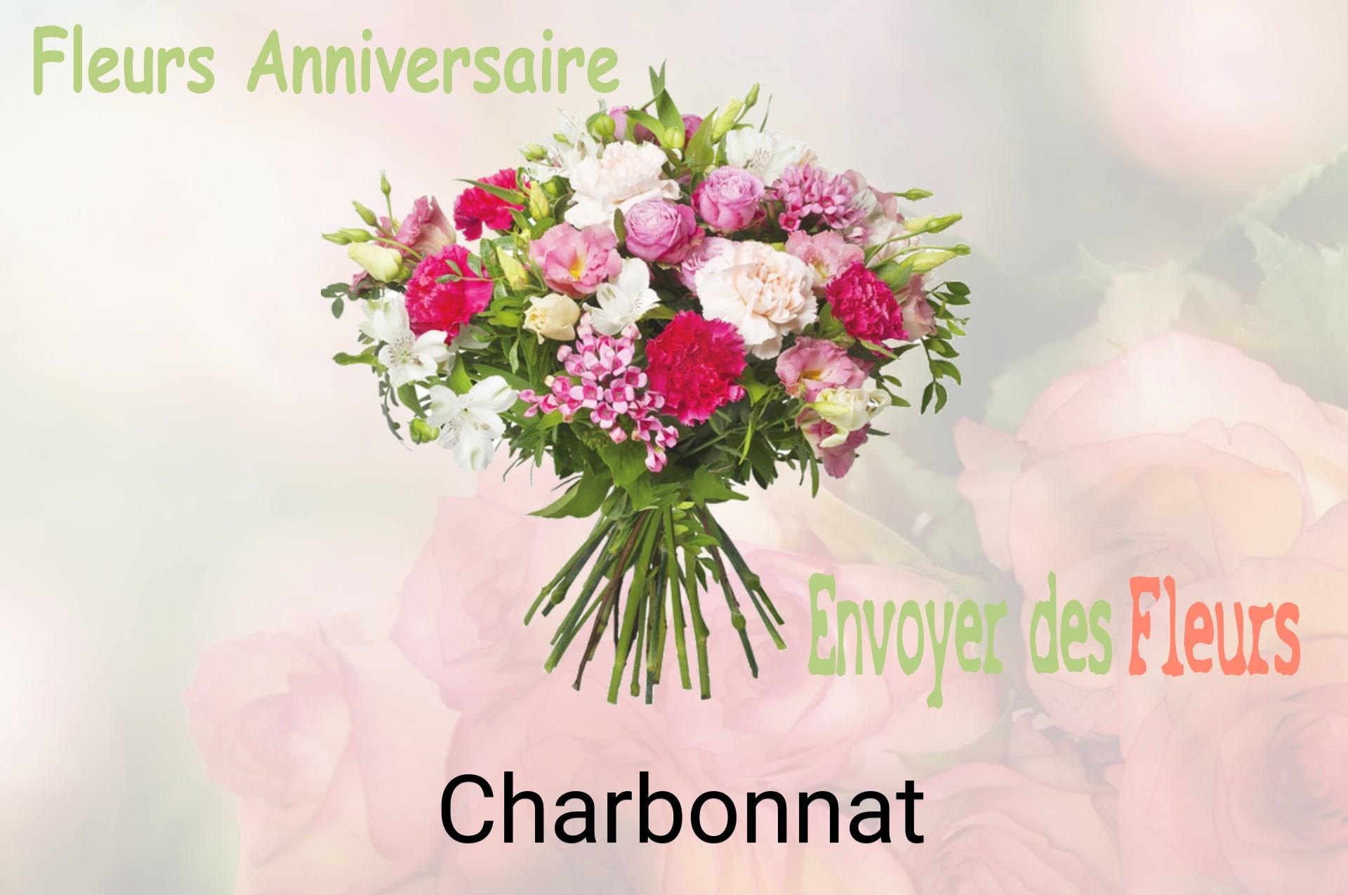 Bouquet de fleurs d’anniversaire livré à Charbonnat
