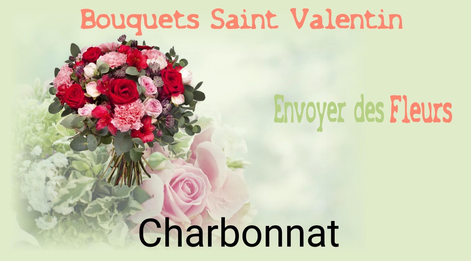 Roses de Saint-Valentin livrées à Charbonnat